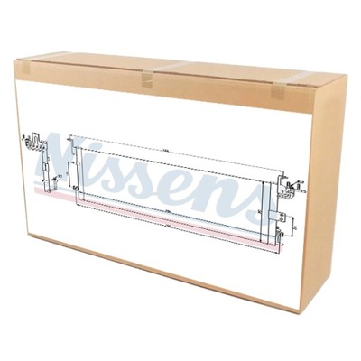 Радиатор кондиционера do kia magentis 2.0 2.5 v6 фото №1