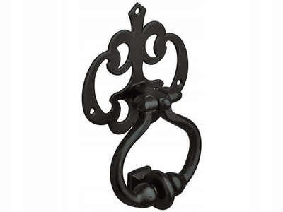 Kołatka Retro Czarna