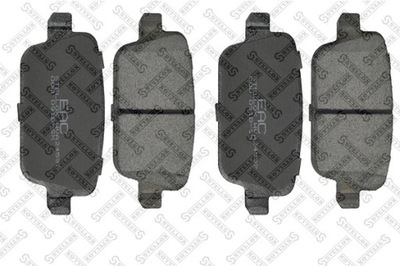 ZAPATAS DE FRENADO PARTE TRASERA Z BRIDA ANTYWIBRACYJNA LAND ROVER FREELANDER 2 3.2  