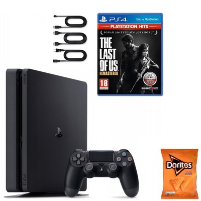 PS4 SLIM SONY PLAYSTATION 4 1TB/1000GB + PAD+ THE LAST OF US