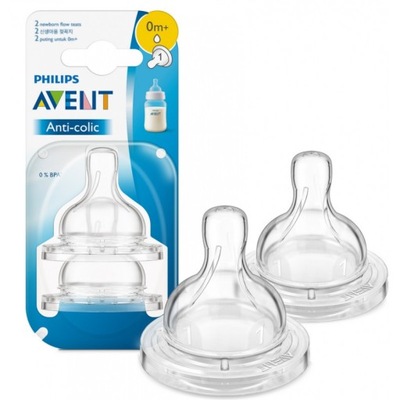 AVENT Smoczek CLASSIC MINI 0m+ 631/27 2szt