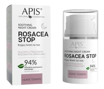 Apis ROSACEA-STOP Upokojujúci nočný krém pre citlivú pleť s akné 50 ml