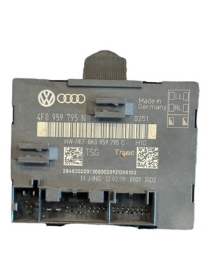 VW AUDI MODUŁ БЛОК УПРАВЛІННЯ ДВЕРІ 4F0959795N 8K0959795C 0251 H10