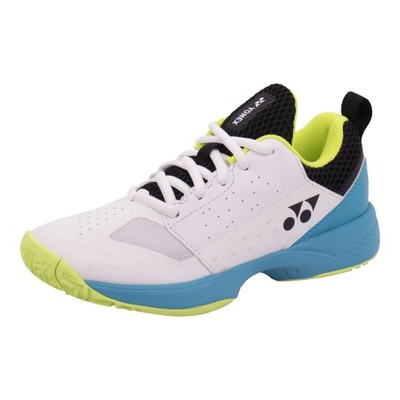 Buty tenisowe dziecięce Yonex Power Cushion Lumio Jr. white/turquoise 39