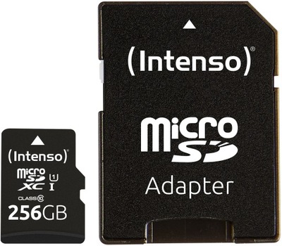 Karta pamięci INTENSO microSDXC 256GB Premium