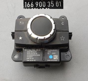 Панель ручка idrive mercedes ml w166 1669003501 фото №1
