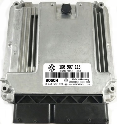 COMPUTADOR ECU VW GOLF V 1K0907115 0261S02078 + PIN  