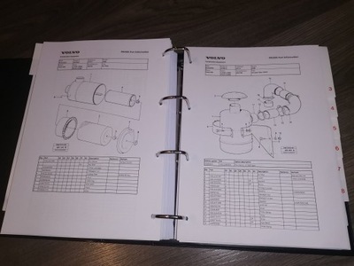 VOLVO EC140D EC140E EC150 EC150C EC160 EC160B EC160C EC160D KATALOG PIEZAS DE REPUESTO  