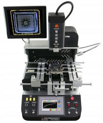 STACJA LUTOWNICZA BGA SMD DO NAPRAW WISDOMSHOW WDS650 6500W 2x HOT AIR