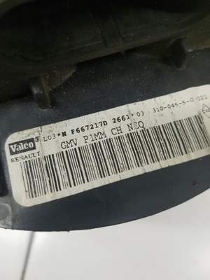 Вентилятор обдув nissan micra k12 f66721d фото №1