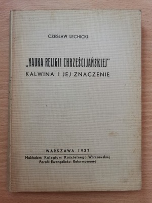 Nauka religii chrześcijańskiej - Czesław Lechicki