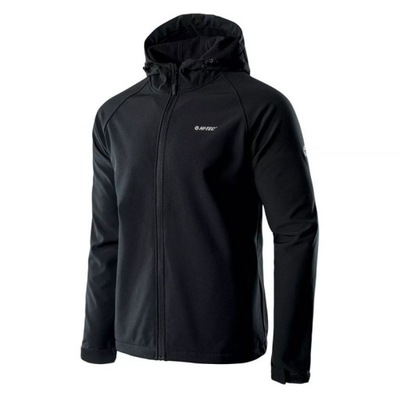 Kurtka męska softshell HI-TEC NETI II r. M BLACK