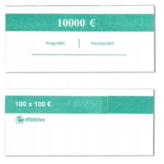 Banole 1000 sztuk na banknoty 100 euro