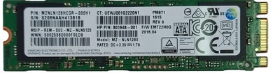 Dysk SAMSUNG MZNLN128HCGR-000H1 128,0 GB