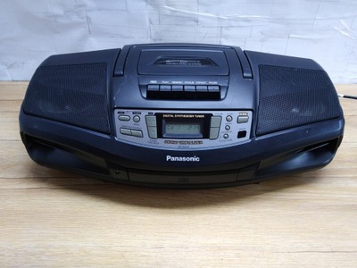 RADIO BOOMBOX PANASONIC CD FM/AM KASETA MEGA DZWIĘK RX-DS18