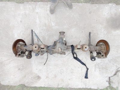 Opel frontera 2.2 d балка подвеска задняя тормозные диски фото №1