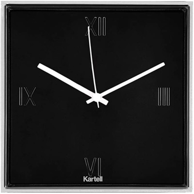 Zegar ścienny Kartell czarny 30cm
