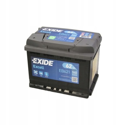 АККУМУЛЯТОР EXIDE EXCELL 62AH 540A L+