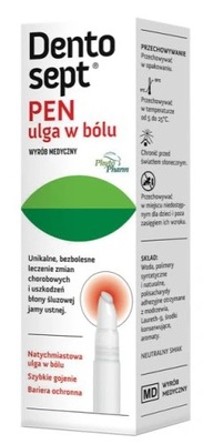 Dentosept PEN ulga w bólu jamy ustnej żel 3,3 ml