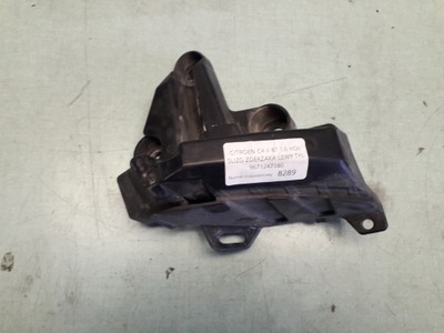 Citroen c4 ii b7 направляющая бампера левый задняя фото №1