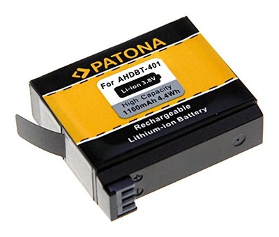 PATONA Batteria AHDBT-401 do GoPro Hero 4