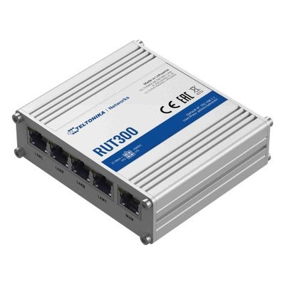 Teltonika RUT300 router, 5xFE, USB, 2x I/O