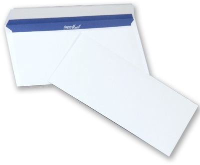 Koperta DL z paskiem Super Mail 100g 400szt biały