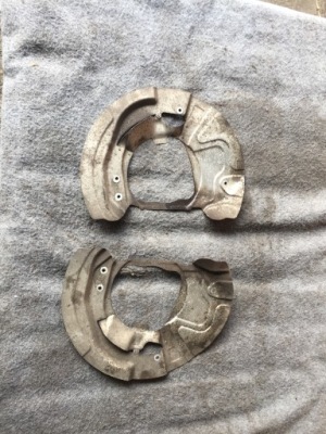 Диск якорная задняя kpl bmw f15 f16 x5 x6 фото №1