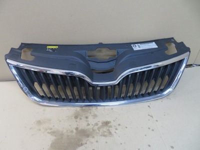 Skoda rapid решітка радіатора бампера решітка радіатора 5ja853668 фото №1