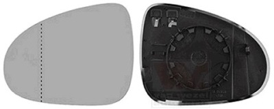 Вкладыш зеркало наружного vw touareg 10-18 левый 7p6857521b фото №1