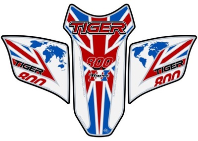 TANKPAD MOTOGRAFIX Triumph Tiger 800 2018