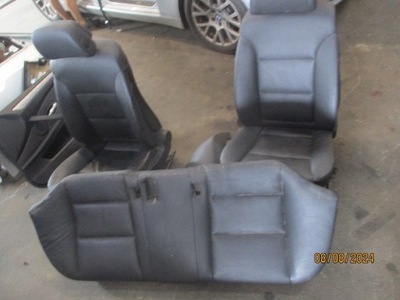 Bmw e60 lift сиденья заднее сиденье обшивки eu кожа память фото №1