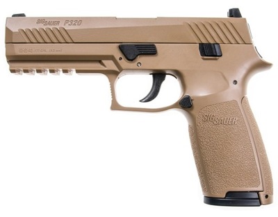 Wiatrówka pistolet Sig_Sauer P320 4,5mm COYOTE