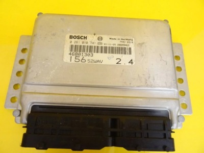 Бортовий комп'ютер двигуна alfa romeo 156 0281010741 nr1828 фото №1
