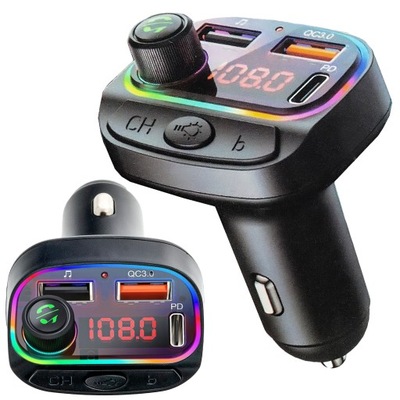 TRANSMITER АВТОМОБІЛЬНИЙ C14 CAR MP3 PLAYER RGB