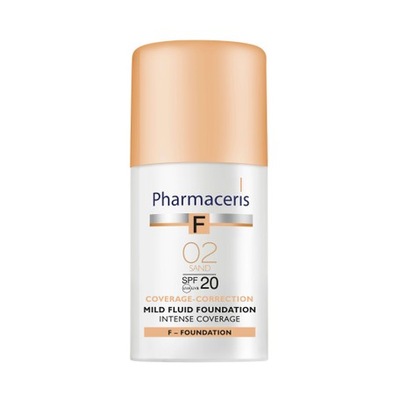 PHARMACERIS F fluid 02 SAND SPF20, 30 ml