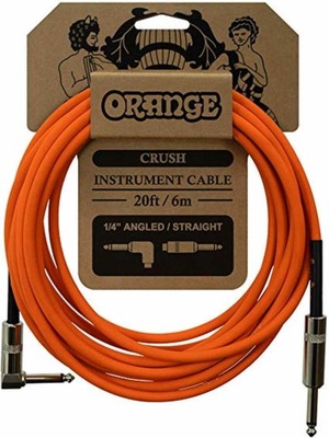 Orange Kabel instrumentalny jack-jack kątowy, 6 m