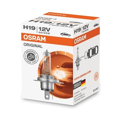 ЛАМПОЧКИ АВТОМОБИЛЬНЫЙ OSRAM H19 ORIGINAL KARTONIK