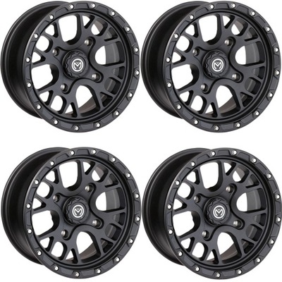 JUEGO DISCOS MOOSE RACING 14X7 4/110 5+2 HONDA  