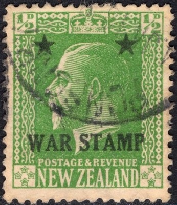 New Zealand KGV war stamp