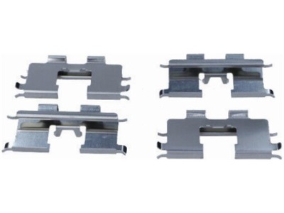 Набор монтажный тормозных колодок задняя hyundai grandeur 2.2-3.3 05-11 фото №1