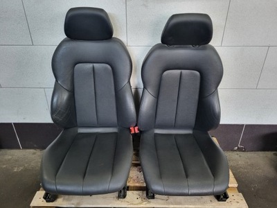 Mercedes slk r170 lift сиденье сиденья czarna кожа uk фото №1