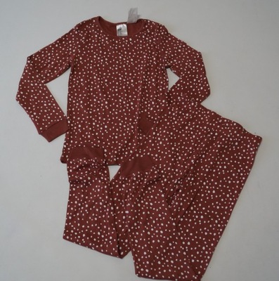 H&M dżersejowa piżama 8-10 l 134/140 D96