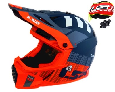 Kask MOTOCYKLOWY LS2 MX437 FAST EVO CROSS LEKKI M