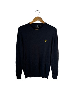 Sweter Lyle & Scott granatowa z logiem L