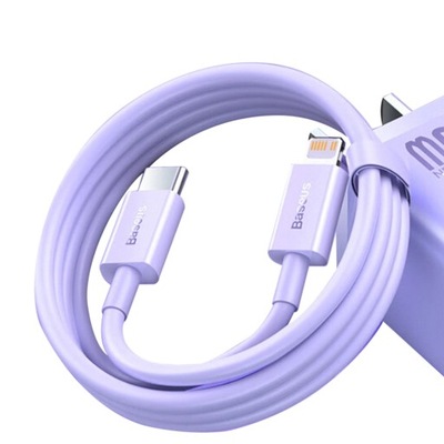 Kabel do szybkiego ładowania / transferu danych USB-C - Lightning PD 20W 1