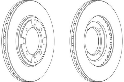 Тормозные диски тормозные elantra 00- фото №1