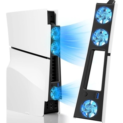 WENTYLATOR CHŁODZĄCY DO PLAYSTATION 5 SLIM 2023 PS5 WENTYLATOR CHŁODZĄCY