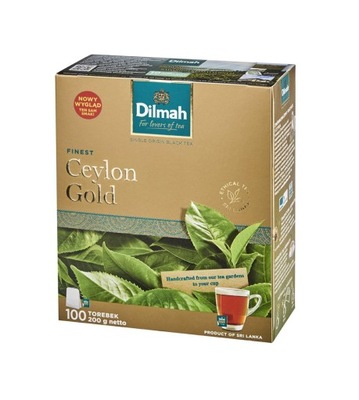 Herbata Dilmah Gold 100x2g - ekspresowa czarna