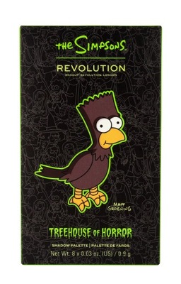Makeup Revolution The Simpsons Paleta Cieni Do Powiek The Raven Bart